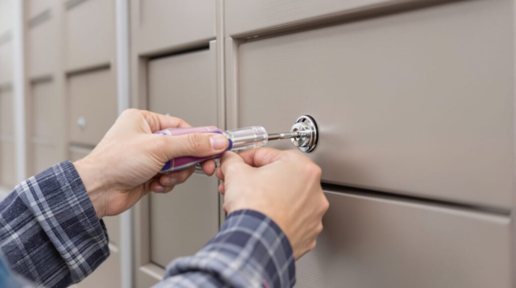 changer serrure boite aux lettres